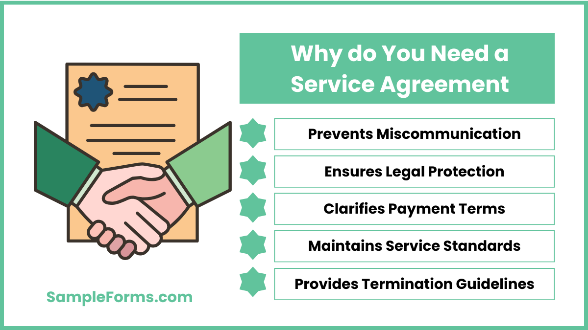 why do you need a service agreement