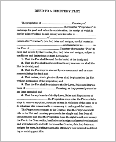 Free 9+ Sample Deed Transfer Forms In Ms Word 44a