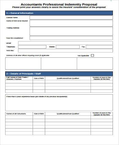 accountants proposal form in pdf