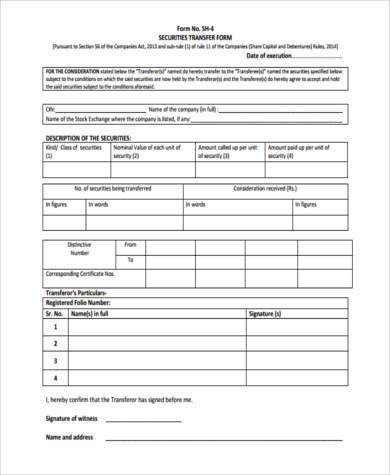 blank deed transfer form in pdf