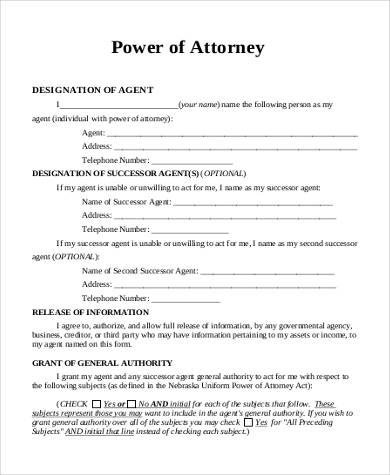 does power of attorney need notarized