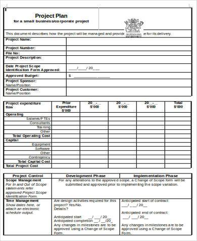 FREE 8+ Sample Business Budget Forms in PDF | MS Word