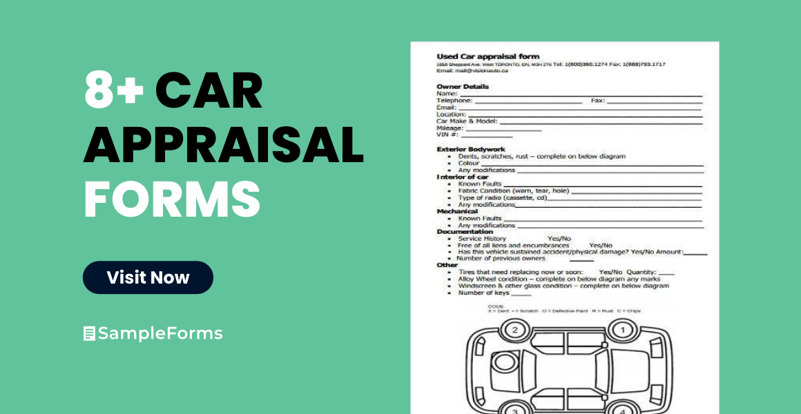 car appraisal formss