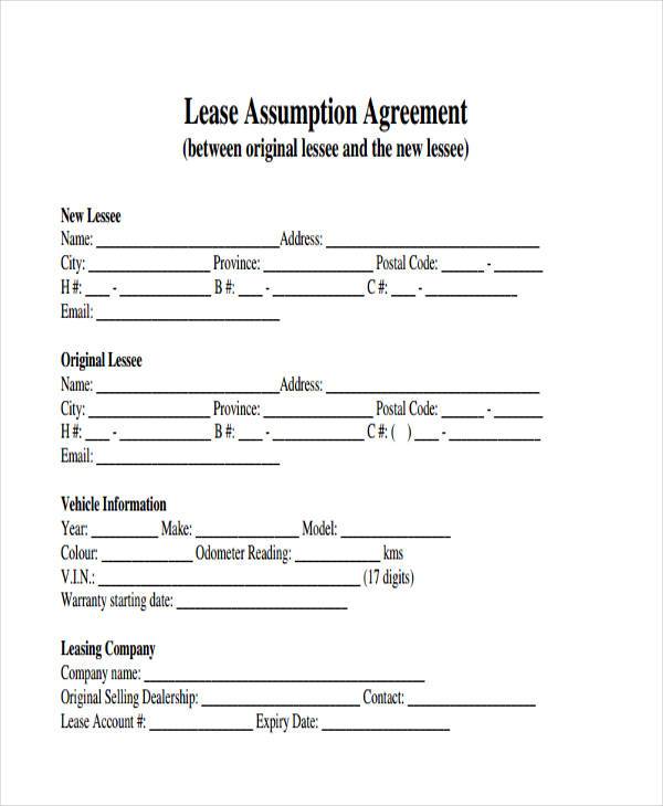 FREE 8+ Car Lease Agreement Samples in MS Word PDF