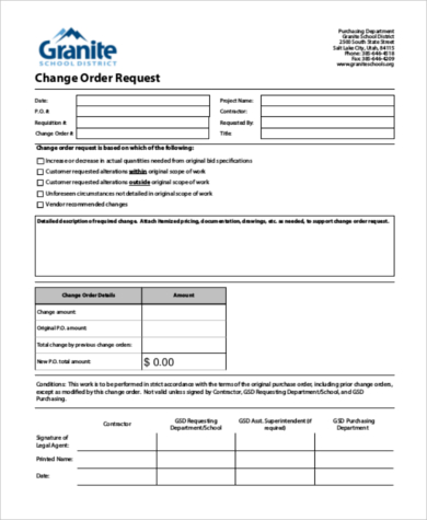 change order request form1