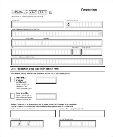 FREE 10+ Sample Transfer Request Forms in PDF | Excel