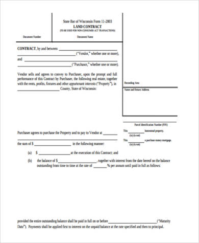 FREE 13+ Contract for Deed Form Samples, PDF, MS Word, Google Docs