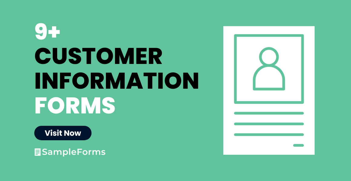 customer information form