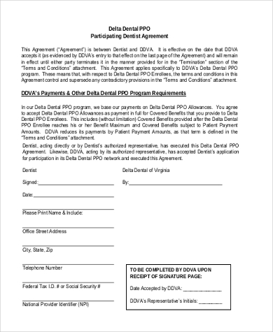 dental partnership agreement printable