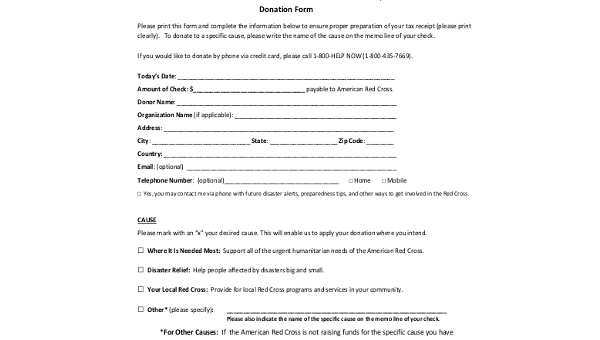 free 9 sample donation receipt forms in pdf ms word excel