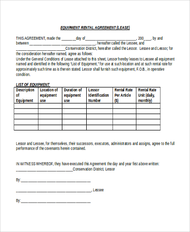 Free 10+ Sample Rental Lease Agreement Forms In Pdf 