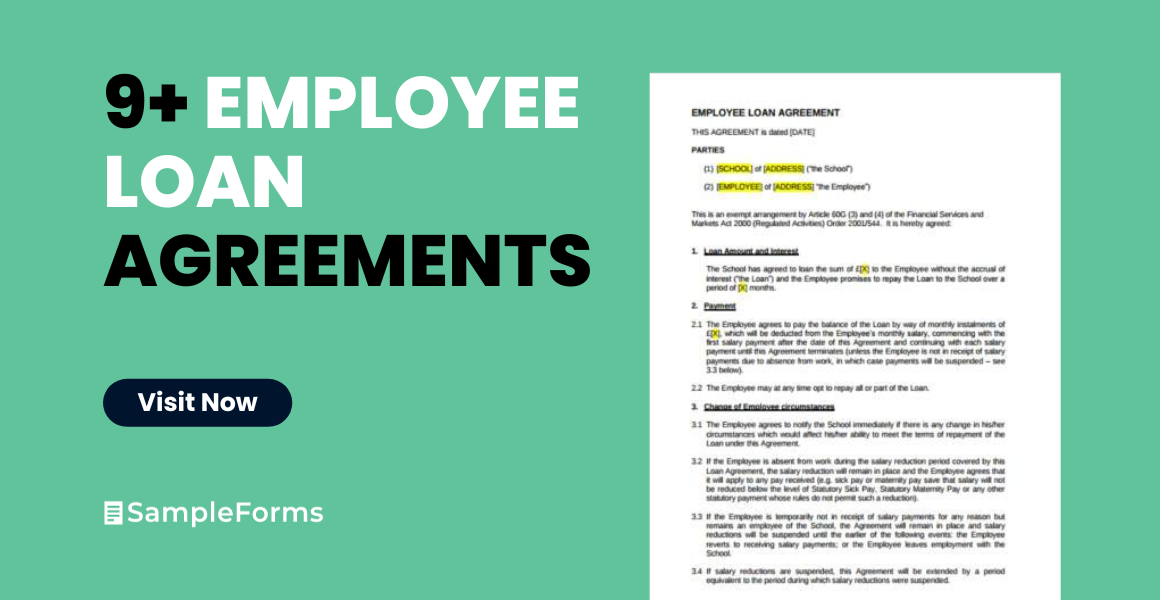 employee loan agreement