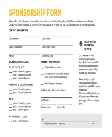 event sponsorship opportunities proposal