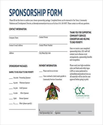 event sponsorship proposal pdf