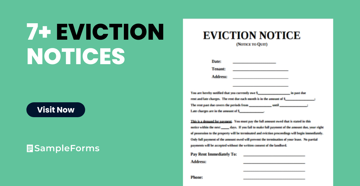 evictions notice