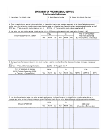 federal proof of service form pdf