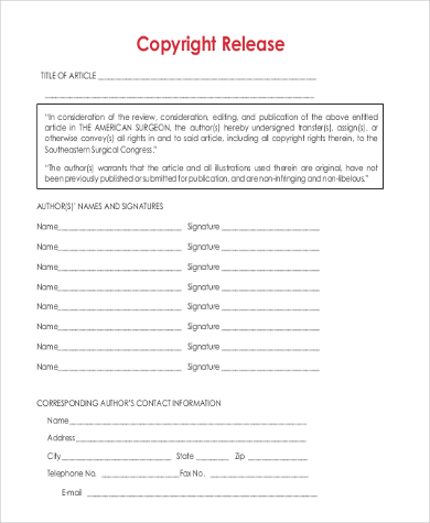 What Is A Photo Copyright Release? – XIOBLM