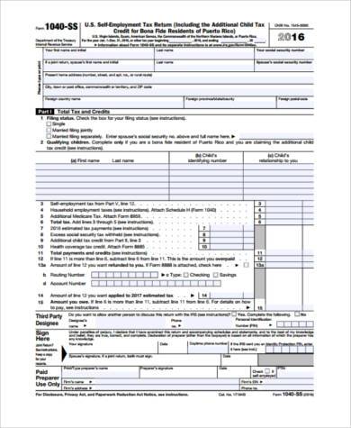 free social security tax form