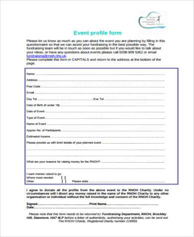 FREE 8+ Sample Event Risk Assessment Forms in PDF | MS Word | Excel