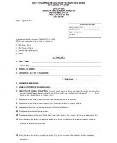 FREE 9+ Sample Money Order Forms in PDF | MS Word