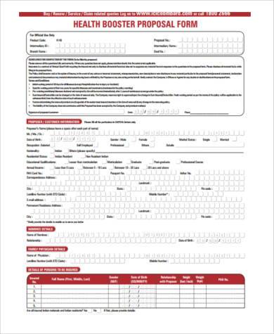 health project proposal