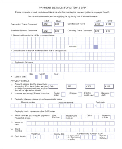 travel document home office