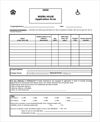 FREE 8+ Sample Rental Forms in MS Word | PDF | ExcelFREE 8+ Sample ...