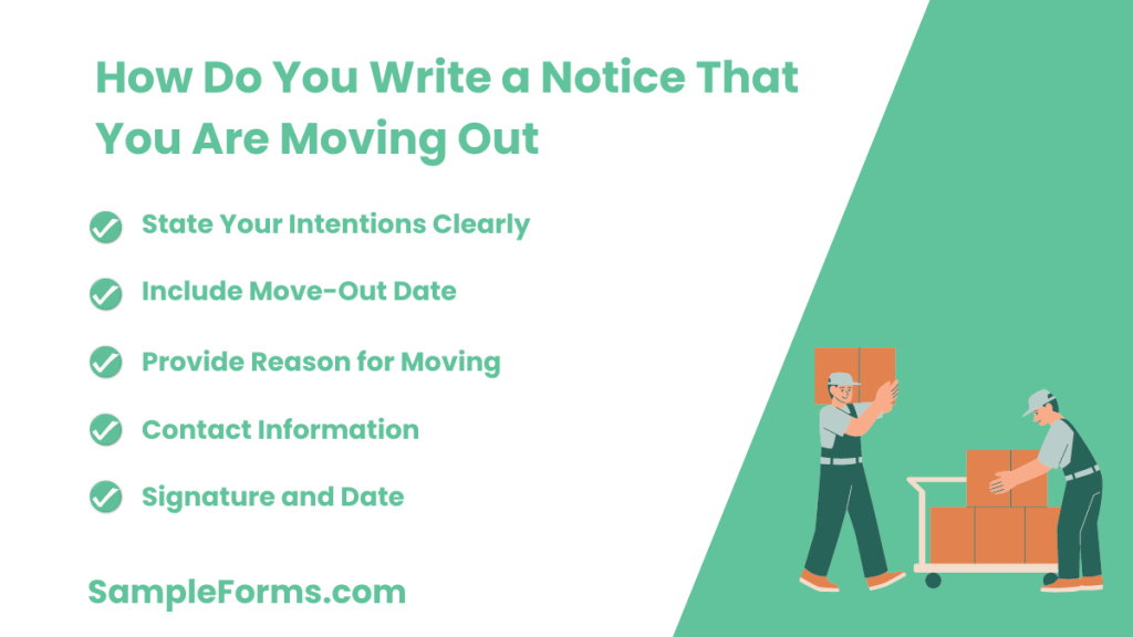 FREE 10+ 30Day Notice to Move Out Samples, PDF, MS Word, Google Docs