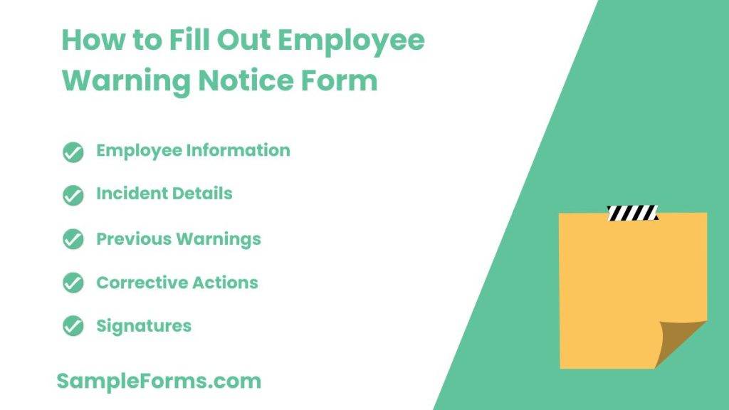 how to fill out employee warning notice forms 1024x576