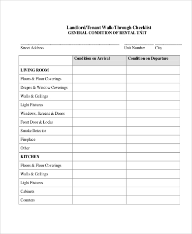 FREE 6+ Sample Landlord Tenant Forms in PDF | MS Word