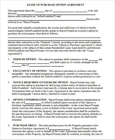 lease purchase contract form