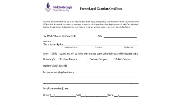 Sample Legal Guardian Forms - 7+ Free Documents in Word, PDF