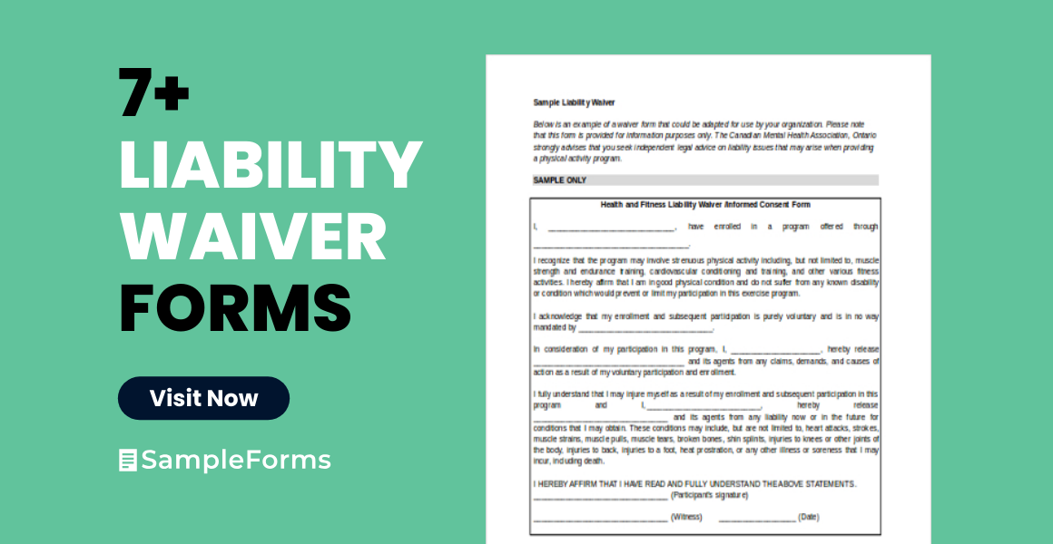 liability waiver forms
