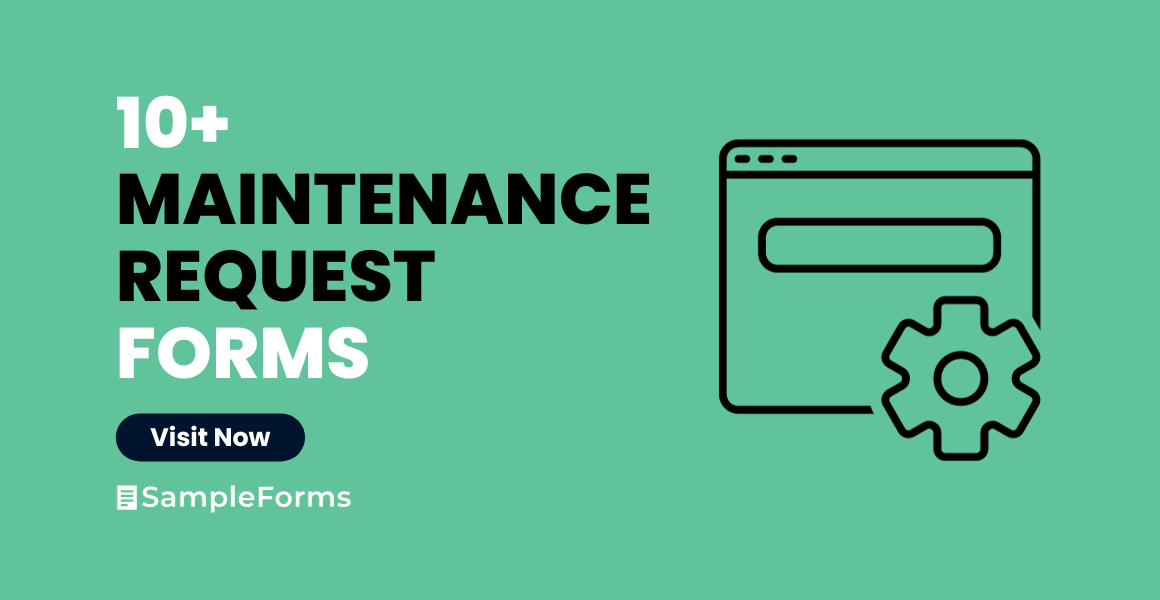 maintenance request form