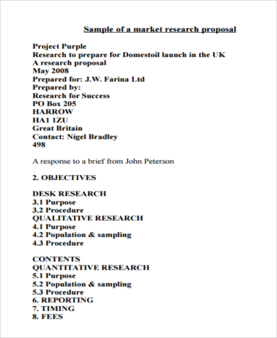 research proposal marketing topics