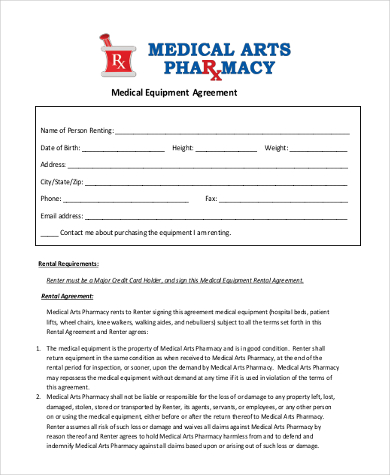 FREE 13+ Equipment Lease Agreement Form Samples, PDF, MS Word, Google Docs
