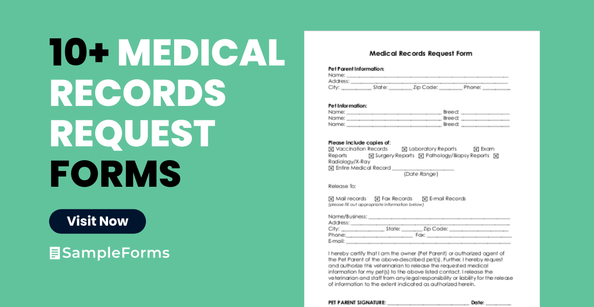 medical records request form