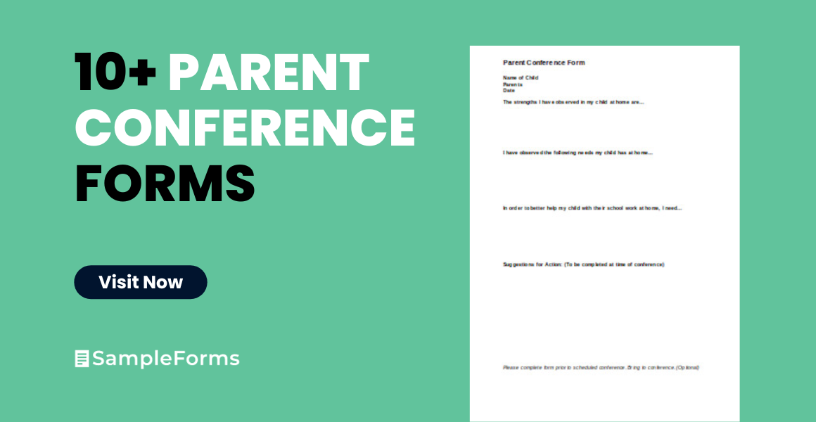 parent conference form