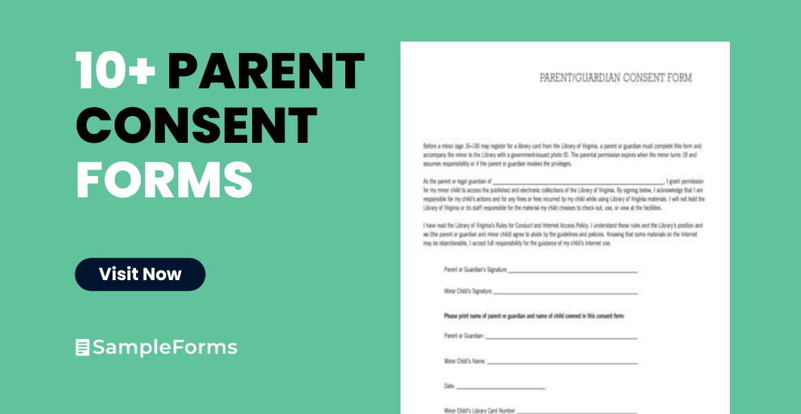 parent consent form