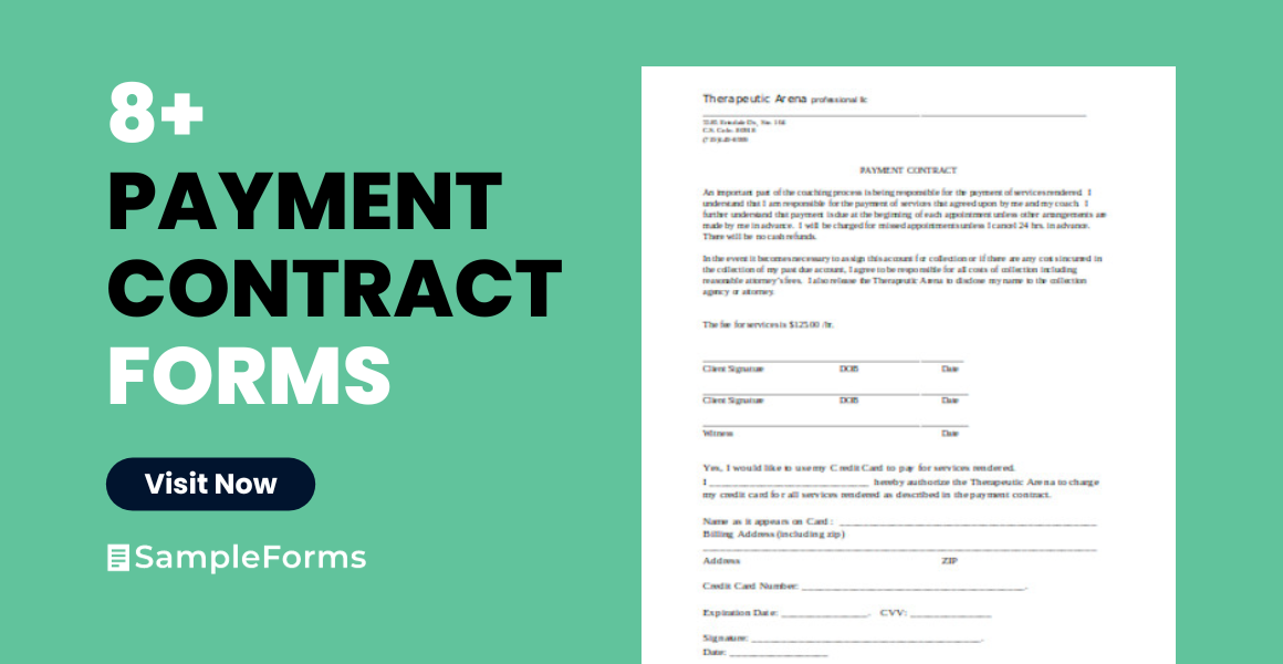 payment contract form