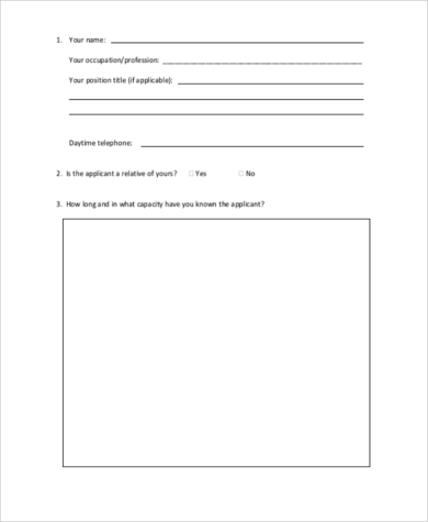 pharmacy reference letter form