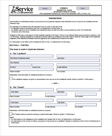 printable month to month lease form