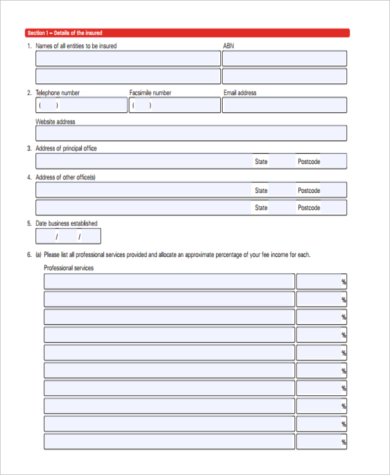 professional sales proposal form