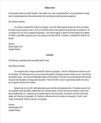 FREE 12+ Recommendation Letter for Scholarship Samples, PDF, Word ...