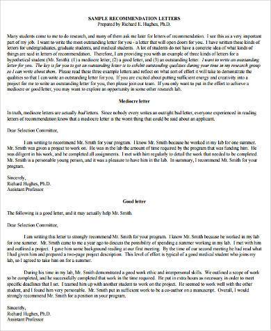 FREE 9+ Recommendation Letter From Employer Samples, PDF, MS Word ...