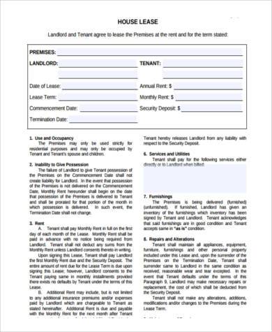 rent to own house contract form1