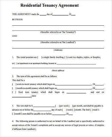 FREE 8+ Rental Lease Agreement Sample Forms in MS Word | PDF