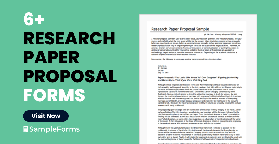 research paper proposal form