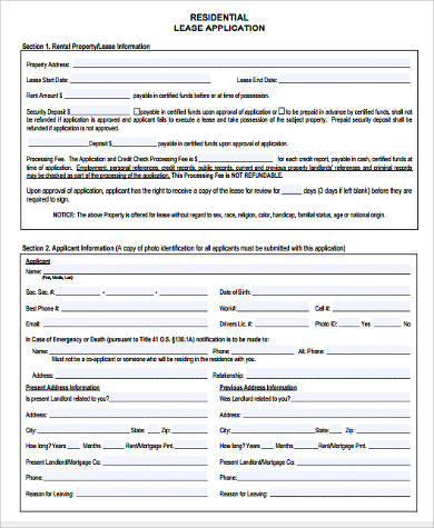 residential lease application form3