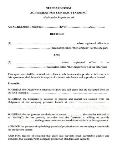 sale contract agreement form